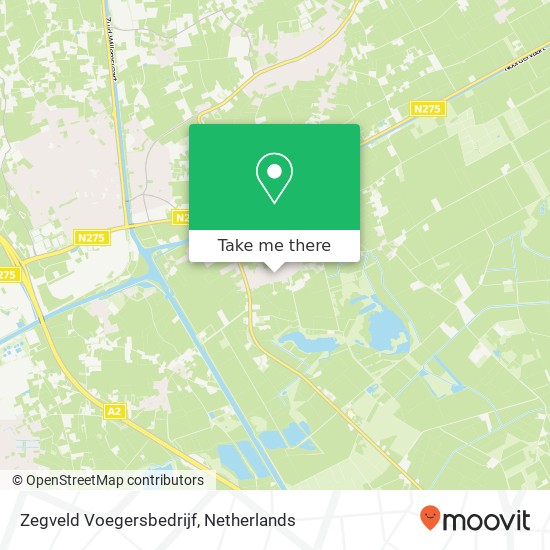 Zegveld Voegersbedrijf map