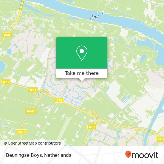 Beuningse Boys map