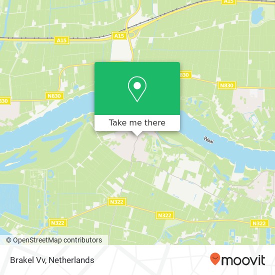 Brakel Vv map