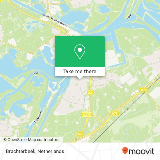 Brachterbeek map