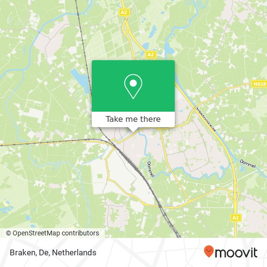 Braken, De map