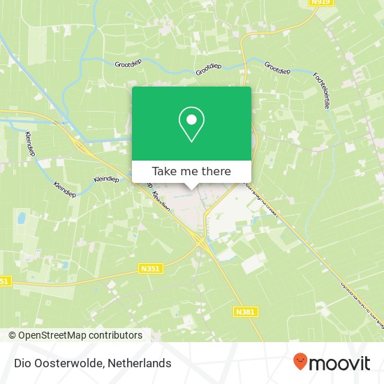 Dio Oosterwolde map