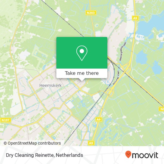 Dry Cleaning Reinette map