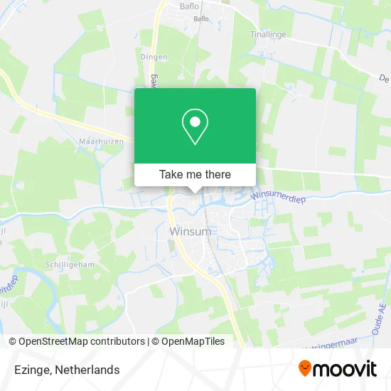 Ezinge map