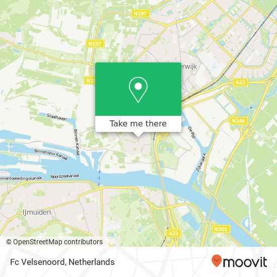 Fc Velsenoord map