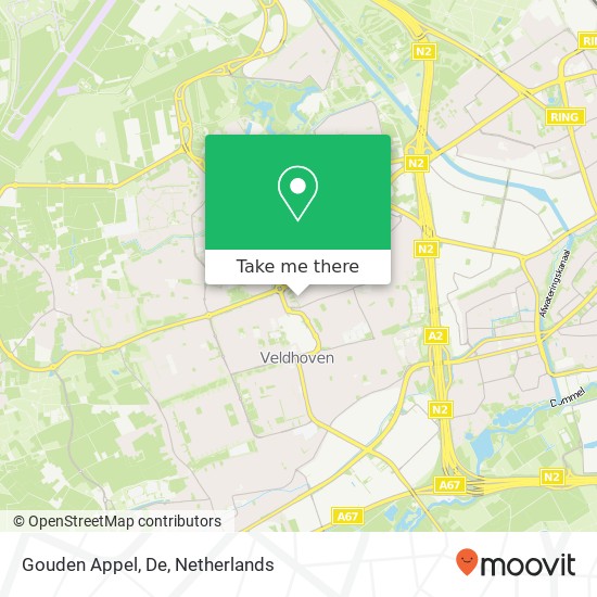 Gouden Appel, De map