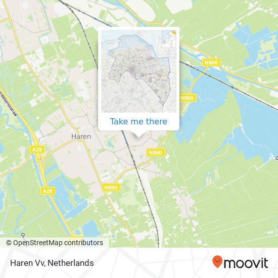 Haren Vv map