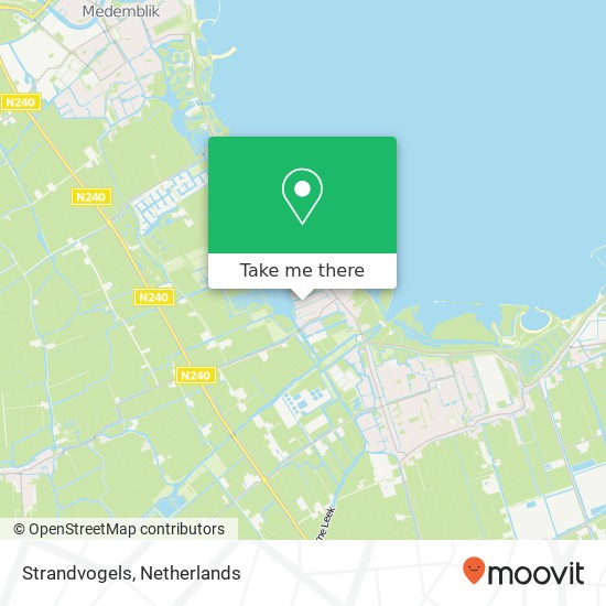 Strandvogels map