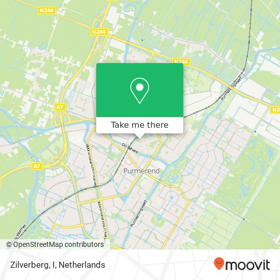 Zilverberg, I map