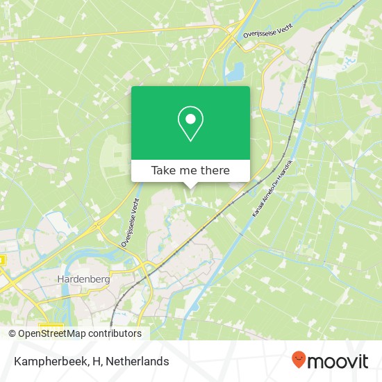 Kampherbeek, H map