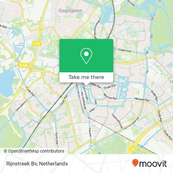 Rijnstreek Bv Karte