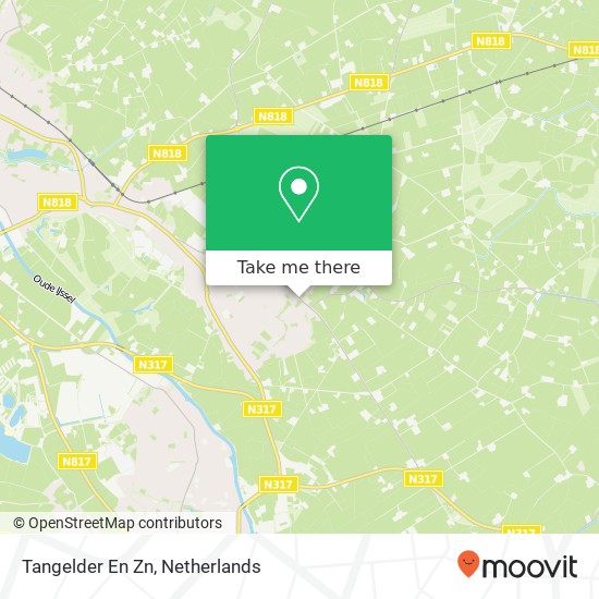 Tangelder En Zn map