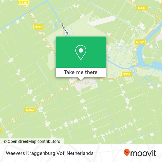 Weevers Kraggenburg Vof map