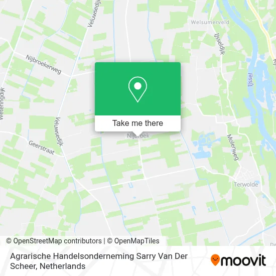 Agrarische Handelsonderneming Sarry Van Der Scheer map
