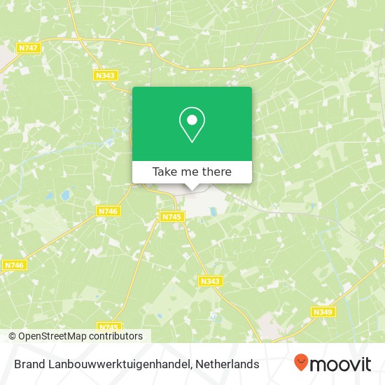 Brand Lanbouwwerktuigenhandel map