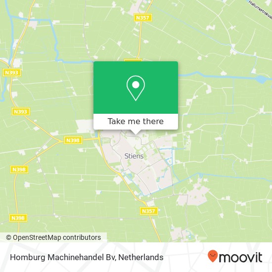 Homburg Machinehandel Bv map