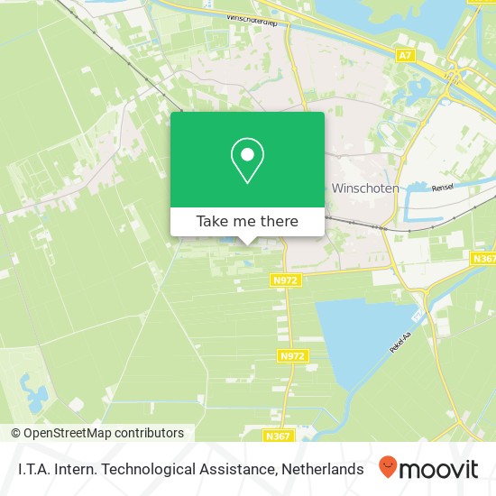 I.T.A. Intern. Technological Assistance map