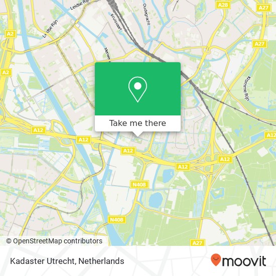 Kadaster Utrecht map
