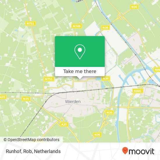 Runhof, Rob map