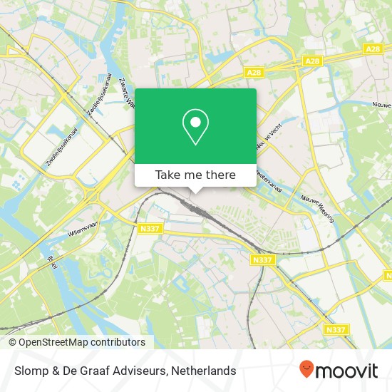 Slomp & De Graaf Adviseurs map