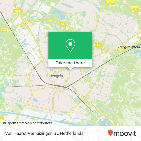 Van Haarst Verhuizingen Bv map