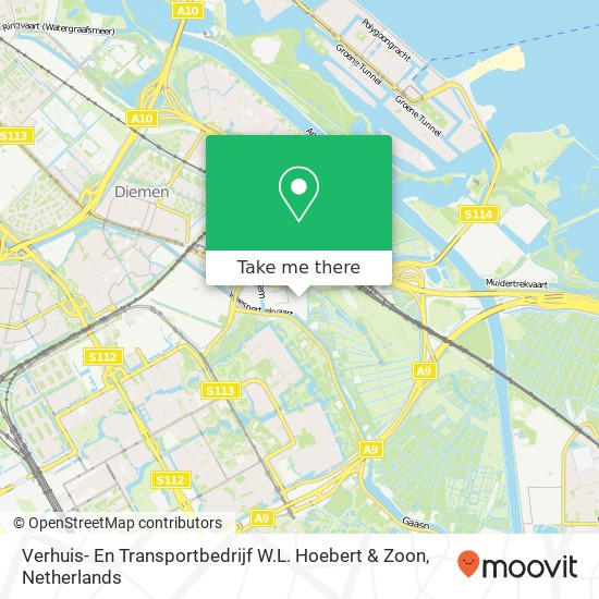 Verhuis- En Transportbedrijf W.L. Hoebert & Zoon map