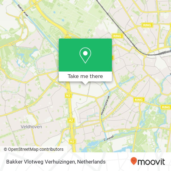 Bakker Vlotweg Verhuizingen map