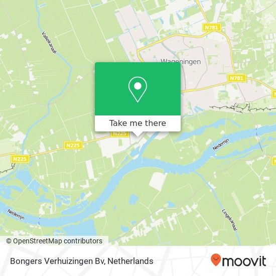 Bongers Verhuizingen Bv map