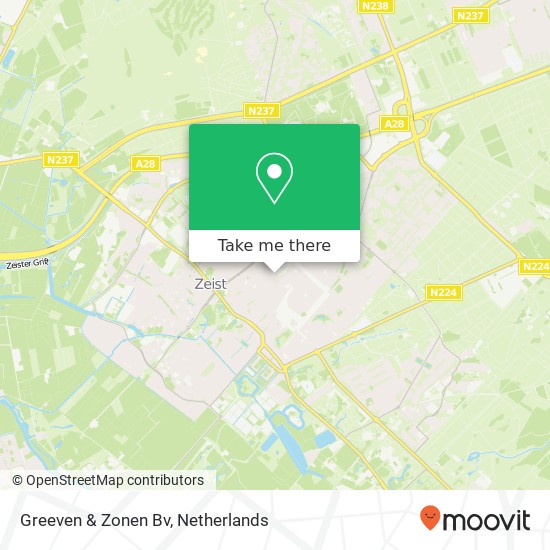 Greeven & Zonen Bv map