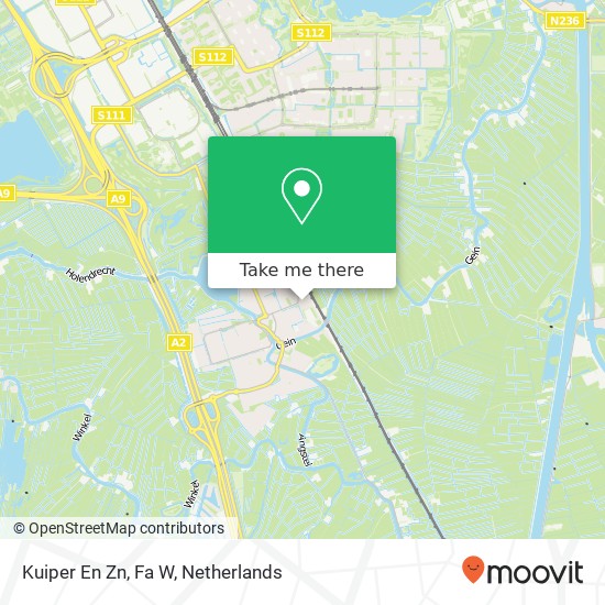 Kuiper En Zn, Fa W map