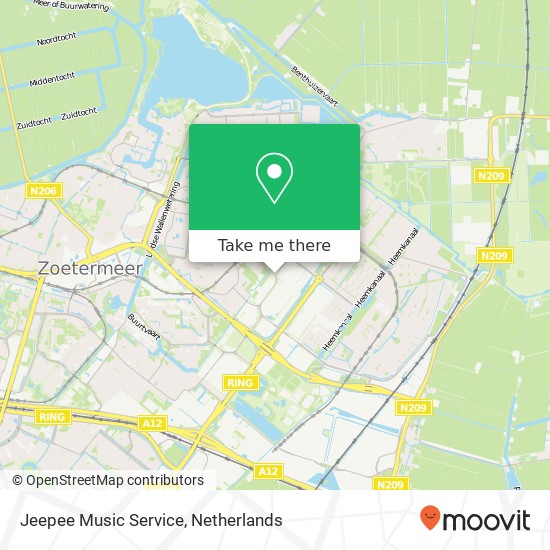 Jeepee Music Service map