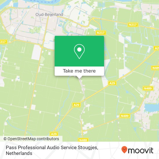 Pass Professional Audio Service Stougjes Karte