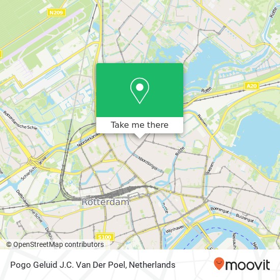 Pogo Geluid J.C. Van Der Poel map