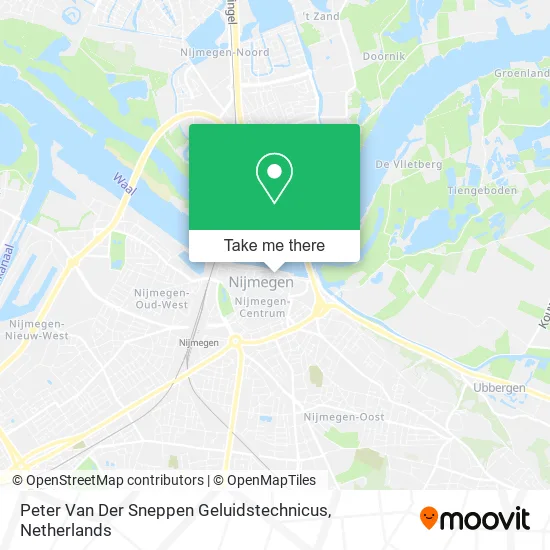 Peter Van Der Sneppen Geluidstechnicus map