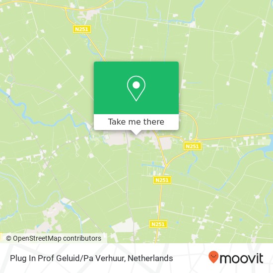 Plug In Prof Geluid/Pa Verhuur map