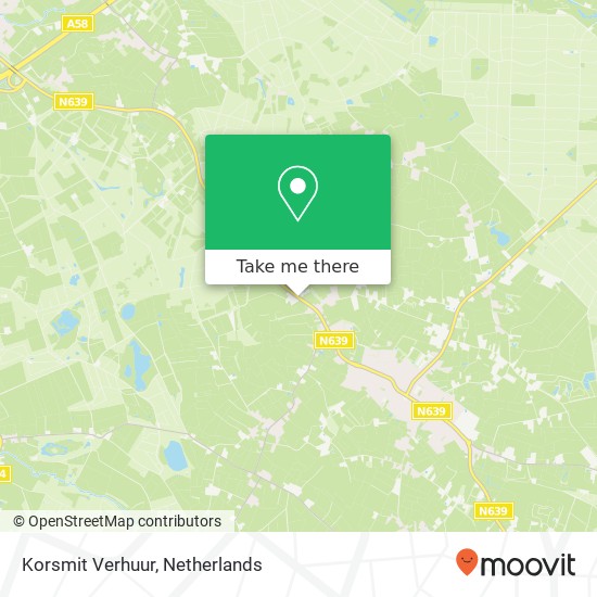 Korsmit Verhuur map