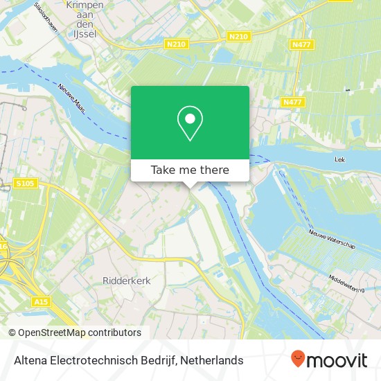 Altena Electrotechnisch Bedrijf map