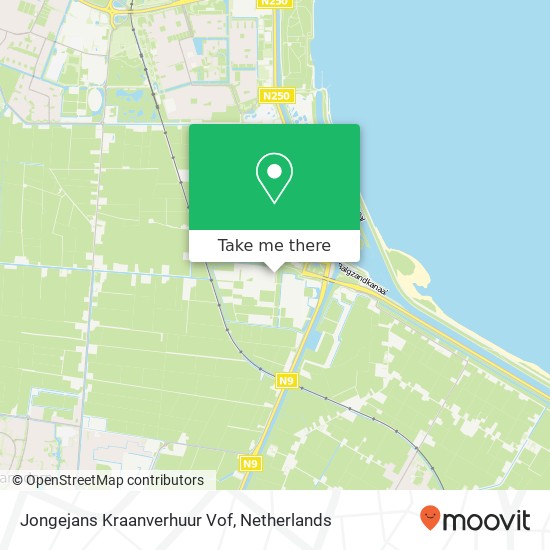 Jongejans Kraanverhuur Vof map