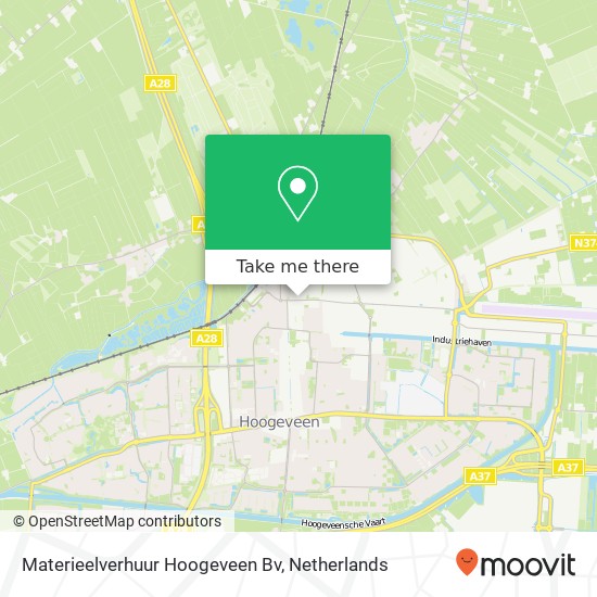 Materieelverhuur Hoogeveen Bv Karte