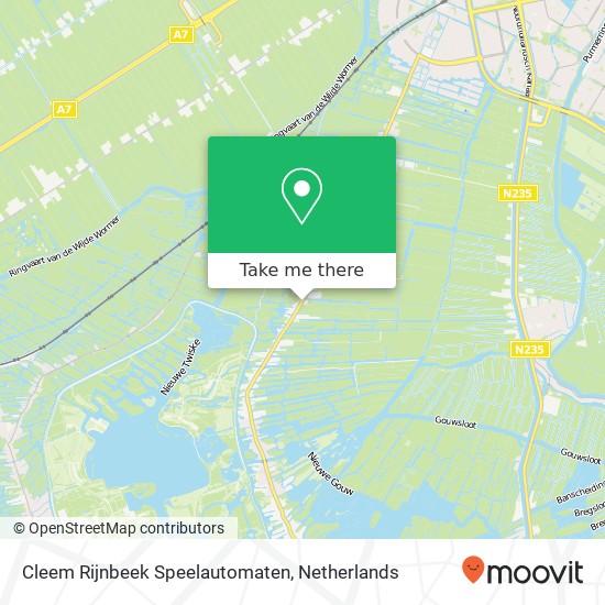 Cleem Rijnbeek Speelautomaten map