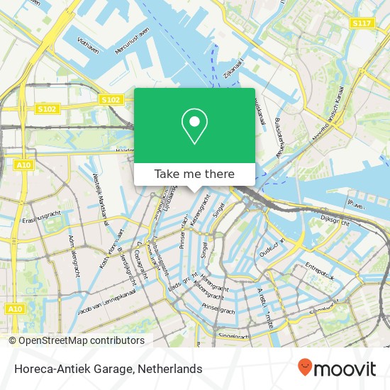 Horeca-Antiek Garage map