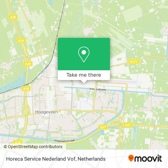 Horeca Service Nederland Vof map