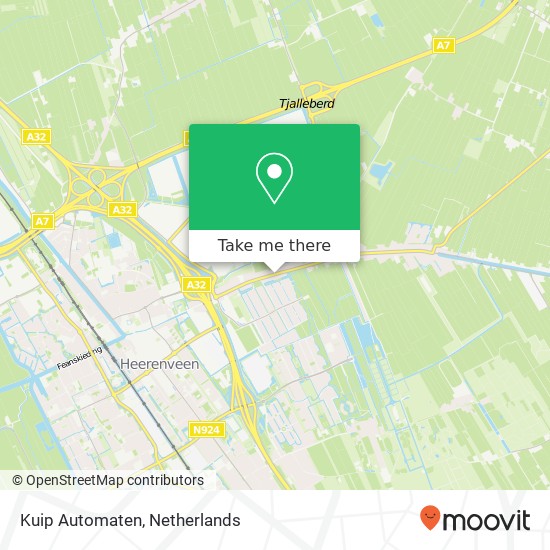 Kuip Automaten map