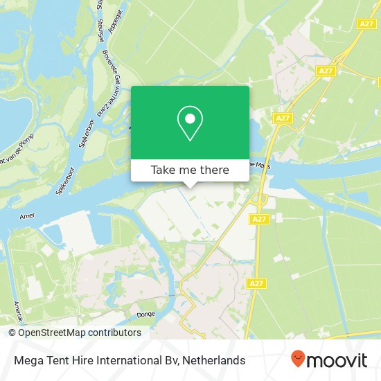 Mega Tent Hire International Bv map