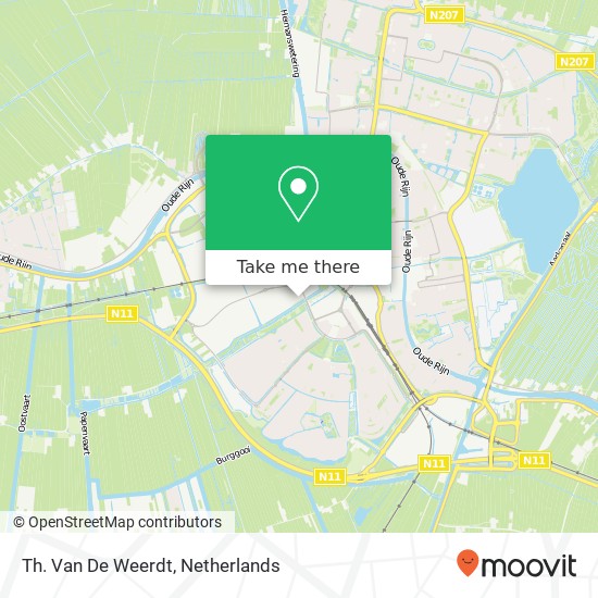 Th. Van De Weerdt map