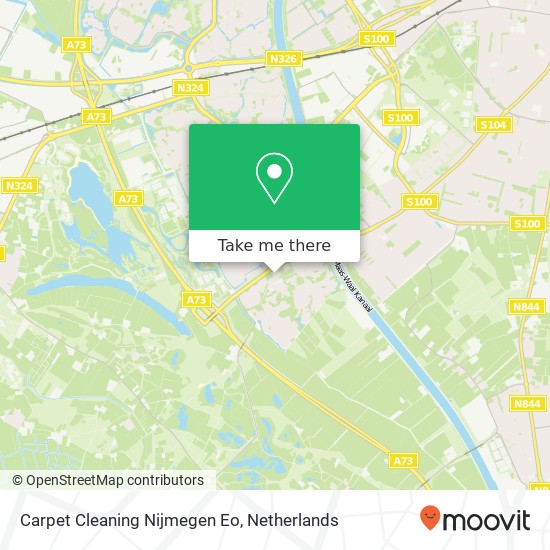 Carpet Cleaning Nijmegen Eo map