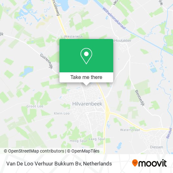 Van De Loo Verhuur Bukkum Bv map