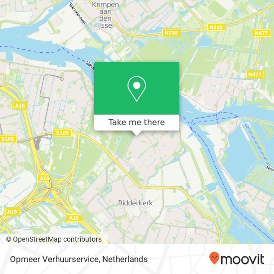 Opmeer Verhuurservice map