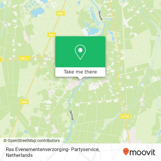 Ras Evenementenverzorging- Partyservice map