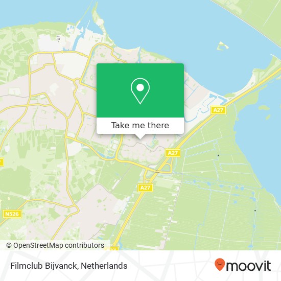 Filmclub Bijvanck map